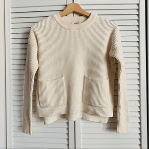 Madewell Patch Pocket Sweater Size XS